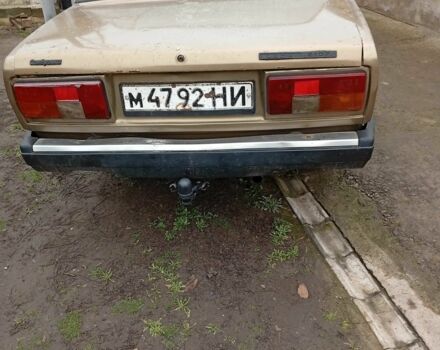 Бежевий ВАЗ 2107, об'ємом двигуна 1.6 л та пробігом 100 тис. км за 593 $, фото 1 на Automoto.ua