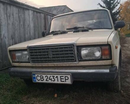 ВАЗ 2107 1984 в Прилуках на Automoto.ua Бежевый ВАЗ 2107, объемом двигателя 1.5 л и пробегом 120 тыс. км за 800 $, фото 5 на Automoto.ua