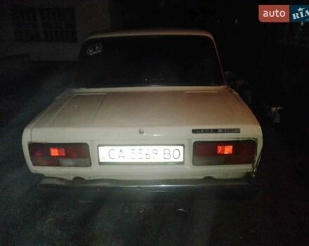 Бежевый ВАЗ 2107, объемом двигателя 1.5 л и пробегом 200 тыс. км за 400 $, фото 2 на Automoto.ua