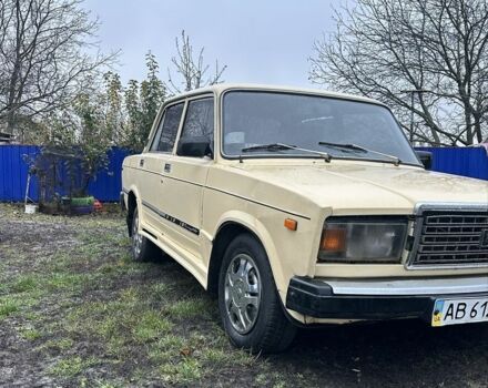 Бежевый ВАЗ 2107, объемом двигателя 1.5 л и пробегом 400 тыс. км за 709 $, фото 1 на Automoto.ua