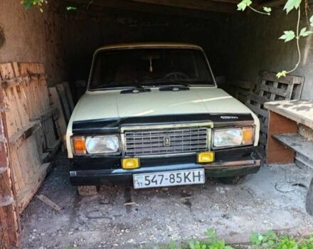 Бежевый ВАЗ 2107, объемом двигателя 1.5 л и пробегом 34 тыс. км за 600 $, фото 1 на Automoto.ua