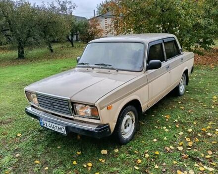Бежевий ВАЗ 2107, об'ємом двигуна 1.45 л та пробігом 95 тис. км за 850 $, фото 2 на Automoto.ua