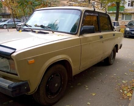 Бежевый ВАЗ 2107, объемом двигателя 1.5 л и пробегом 190 тыс. км за 650 $, фото 1 на Automoto.ua