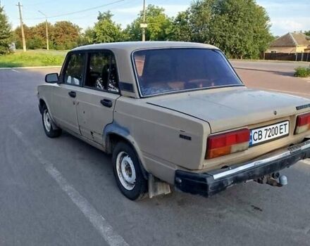 Бежевый ВАЗ 2107, объемом двигателя 1.45 л и пробегом 94 тыс. км за 1050 $, фото 4 на Automoto.ua