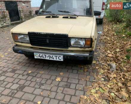 Бежевый ВАЗ 2107, объемом двигателя 1.5 л и пробегом 30 тыс. км за 350 $, фото 2 на Automoto.ua