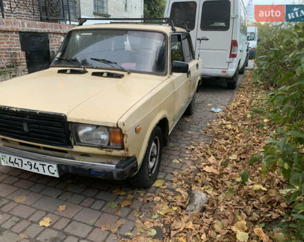 Бежевый ВАЗ 2107, объемом двигателя 1.5 л и пробегом 30 тыс. км за 350 $, фото 1 на Automoto.ua