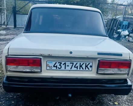 Бежевый ВАЗ 2107, объемом двигателя 1 л и пробегом 300 тыс. км за 381 $, фото 2 на Automoto.ua