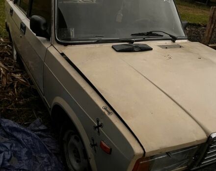 Бежевый ВАЗ 2107, объемом двигателя 1.3 л и пробегом 3 тыс. км за 336 $, фото 1 на Automoto.ua