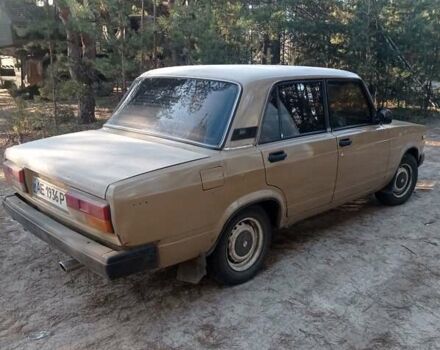 ВАЗ 2107 1988 в Новомосковске на Automoto.ua Бежевый ВАЗ 2107, объемом двигателя 1.5 л и пробегом 160 тыс. км за 1500 $, фото 1 на Automoto.ua