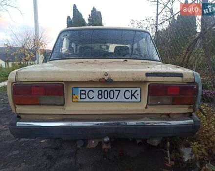 Бежевый ВАЗ 2107, объемом двигателя 1.3 л и пробегом 90 тыс. км за 550 $, фото 9 на Automoto.ua