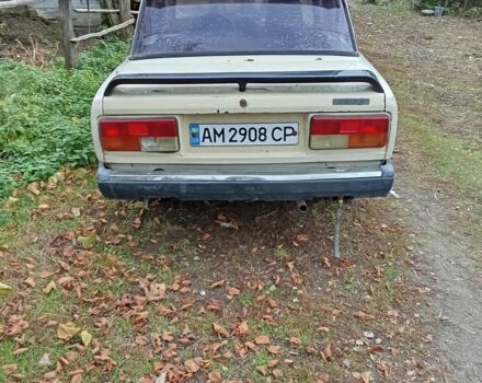 Бежевый ВАЗ 2107, объемом двигателя 1.5 л и пробегом 2 тыс. км за 313 $, фото 3 на Automoto.ua