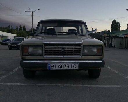 Бежевый ВАЗ 2107, объемом двигателя 1.5 л и пробегом 160 тыс. км за 750 $, фото 1 на Automoto.ua