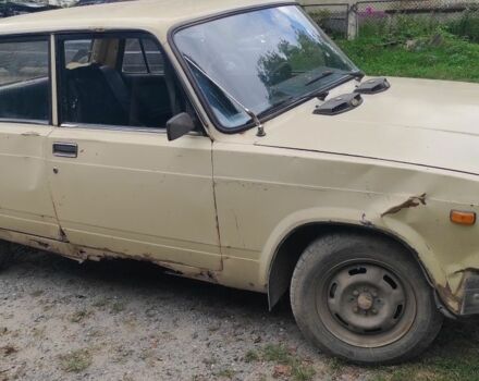 Бежевый ВАЗ 2107, объемом двигателя 0 л и пробегом 1 тыс. км за 300 $, фото 1 на Automoto.ua