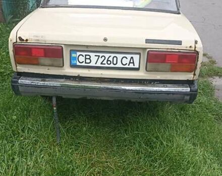Бежевий ВАЗ 2107, об'ємом двигуна 1.5 л та пробігом 83 тис. км за 600 $, фото 1 на Automoto.ua