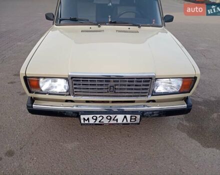 Бежевый ВАЗ 2107, объемом двигателя 1.3 л и пробегом 63 тыс. км за 1200 $, фото 13 на Automoto.ua