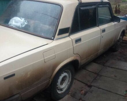 Бежевий ВАЗ 2107, об'ємом двигуна 1.2 л та пробігом 84 тис. км за 594 $, фото 1 на Automoto.ua