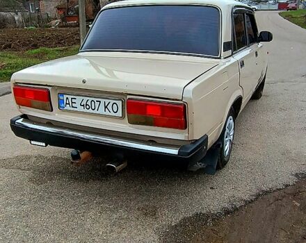 Бежевый ВАЗ 2107, объемом двигателя 1.5 л и пробегом 77 тыс. км за 1100 $, фото 4 на Automoto.ua