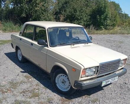 Бежевий ВАЗ 2107, об'ємом двигуна 1.5 л та пробігом 101 тис. км за 650 $, фото 1 на Automoto.ua