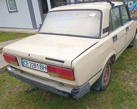 Бежевый ВАЗ 2107, объемом двигателя 1.5 л и пробегом 350 тыс. км за 593 $, фото 1 на Automoto.ua