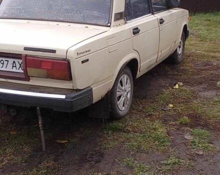 ВАЗ 2107 1995 в Гребенке на Automoto.ua Бежевый ВАЗ 2107, объемом двигателя 1.6 л и пробегом 88 тыс. км за 404 $, фото 3 на Automoto.ua