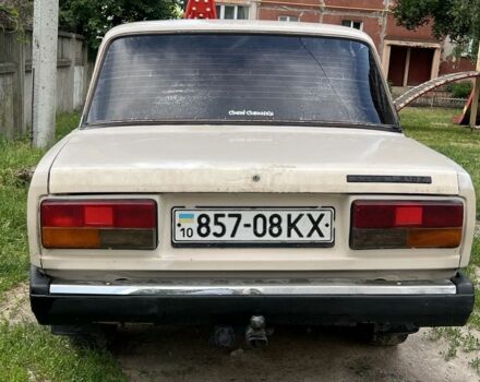 Бежевий ВАЗ 2107, об'ємом двигуна 1.5 л та пробігом 7 тис. км за 360 $, фото 3 на Automoto.ua