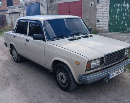 ВАЗ 2107 1995 в Очакове на Automoto.ua Бежевый ВАЗ 2107, объемом двигателя 1.45 л и пробегом 204 тыс. км за 1500 $, фото 4 на Automoto.ua