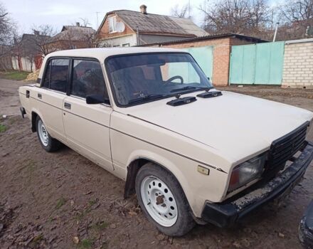 Бежевий ВАЗ 2107, об'ємом двигуна 1.6 л та пробігом 360 тис. км за 800 $, фото 1 на Automoto.ua