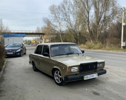 Бежевый ВАЗ 2107, объемом двигателя 1.6 л и пробегом 3 тыс. км за 1100 $, фото 4 на Automoto.ua