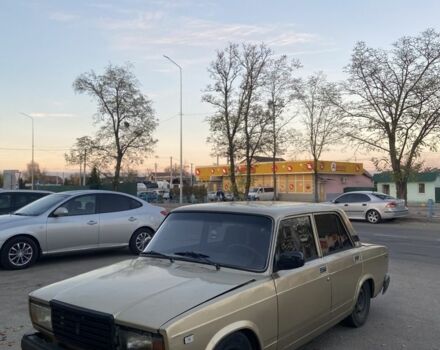 Бежевый ВАЗ 2107, объемом двигателя 1.6 л и пробегом 3 тыс. км за 1100 $, фото 1 на Automoto.ua