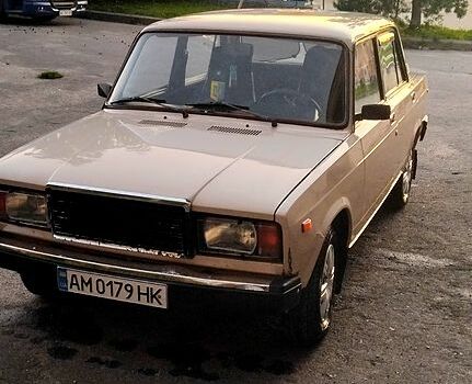 Бежевый ВАЗ 2107, объемом двигателя 1.5 л и пробегом 198 тыс. км за 1100 $, фото 3 на Automoto.ua