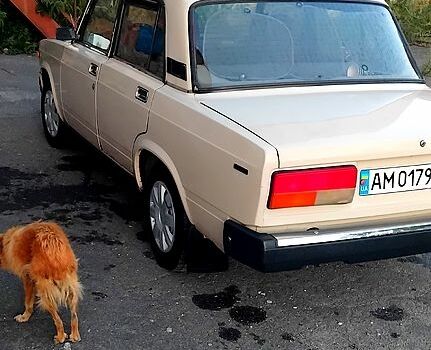 Бежевый ВАЗ 2107, объемом двигателя 1.5 л и пробегом 198 тыс. км за 1100 $, фото 2 на Automoto.ua