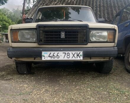 Бежевый ВАЗ 2107, объемом двигателя 1.5 л и пробегом 150 тыс. км за 594 $, фото 4 на Automoto.ua