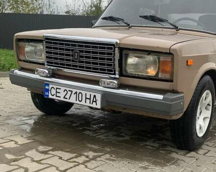 Бежевый ВАЗ 2107, объемом двигателя 1.5 л и пробегом 600 тыс. км за 3000 $, фото 1 на Automoto.ua