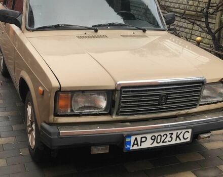 Бежевый ВАЗ 2107, объемом двигателя 1.5 л и пробегом 1 тыс. км за 832 $, фото 1 на Automoto.ua