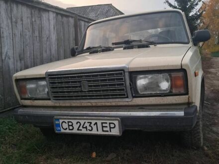 ВАЗ 2107 1984 в Прилуках на Automoto.ua Бежевый ВАЗ 2107, объемом двигателя 1.5 л и пробегом 120 тыс. км за 800 $, фото 1 на Automoto.ua