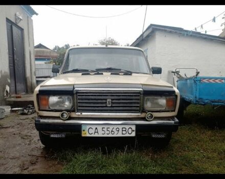 Бежевый ВАЗ 2107, объемом двигателя 1.5 л и пробегом 200 тыс. км за 332 $, фото 1 на Automoto.ua