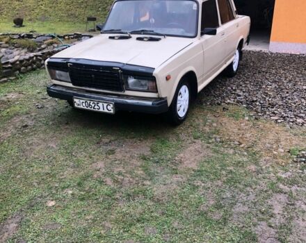 Бежевый ВАЗ 2107, объемом двигателя 1.5 л и пробегом 1000 тыс. км за 550 $, фото 1 на Automoto.ua