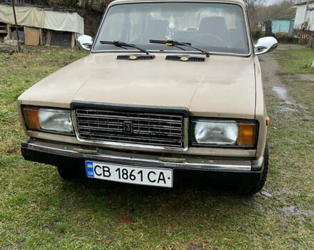 Бежевый ВАЗ 2107, объемом двигателя 1.5 л и пробегом 50 тыс. км за 700 $, фото 1 на Automoto.ua