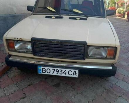 Бежевий ВАЗ 2107, об'ємом двигуна 1.45 л та пробігом 26 тис. км за 600 $, фото 1 на Automoto.ua