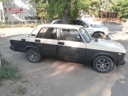 Бежевый ВАЗ 2107, объемом двигателя 1.5 л и пробегом 98 тыс. км за 618 $, фото 1 на Automoto.ua