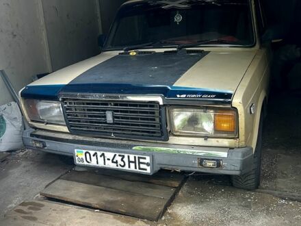 Бежевый ВАЗ 2107, объемом двигателя 1.6 л и пробегом 302 тыс. км за 480 $, фото 1 на Automoto.ua