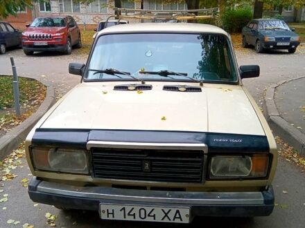 Бежевый ВАЗ 2107, объемом двигателя 1.5 л и пробегом 190 тыс. км за 650 $, фото 1 на Automoto.ua