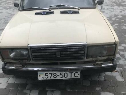 ВАЗ 2107 1987 в Самборе на Automoto.ua Бежевый ВАЗ 2107, объемом двигателя 0 л и пробегом 170 тыс. км за 650 $, фото 1 на Automoto.ua
