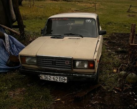 Бежевый ВАЗ 2107, объемом двигателя 1.3 л и пробегом 3 тыс. км за 336 $, фото 1 на Automoto.ua