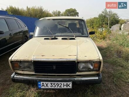 ВАЗ 2107 1988 в Кегичевке на Automoto.ua Бежевый ВАЗ 2107, объемом двигателя 1.3 л и пробегом 100 тыс. км за 650 $, фото 1 на Automoto.ua