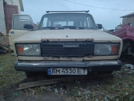 ВАЗ 2107 1989 у Бердичеве на Automoto.ua Бежевий ВАЗ 2107, об'ємом двигуна 1.5 л та пробігом 280 тис. км за 413 $, фото 1 на Automoto.ua