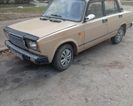 Бежевый ВАЗ 2107, объемом двигателя 1.5 л и пробегом 35 тыс. км за 440 $, фото 1 на Automoto.ua