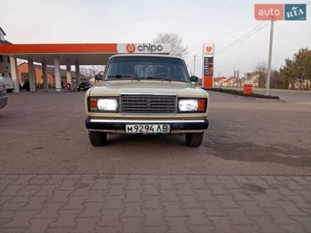 ВАЗ 2107 1990 в Мостисках на Automoto.ua Бежевый ВАЗ 2107, объемом двигателя 1.3 л и пробегом 63 тыс. км за 1200 $, фото 1 на Automoto.ua
