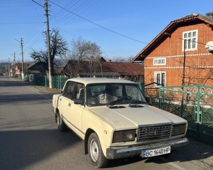 Бежевый ВАЗ 2107, объемом двигателя 1.5 л и пробегом 100 тыс. км за 800 $, фото 1 на Automoto.ua