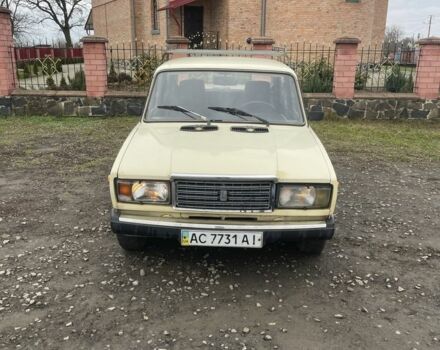 Бежевый ВАЗ 2107, объемом двигателя 1.5 л и пробегом 50 тыс. км за 665 $, фото 1 на Automoto.ua